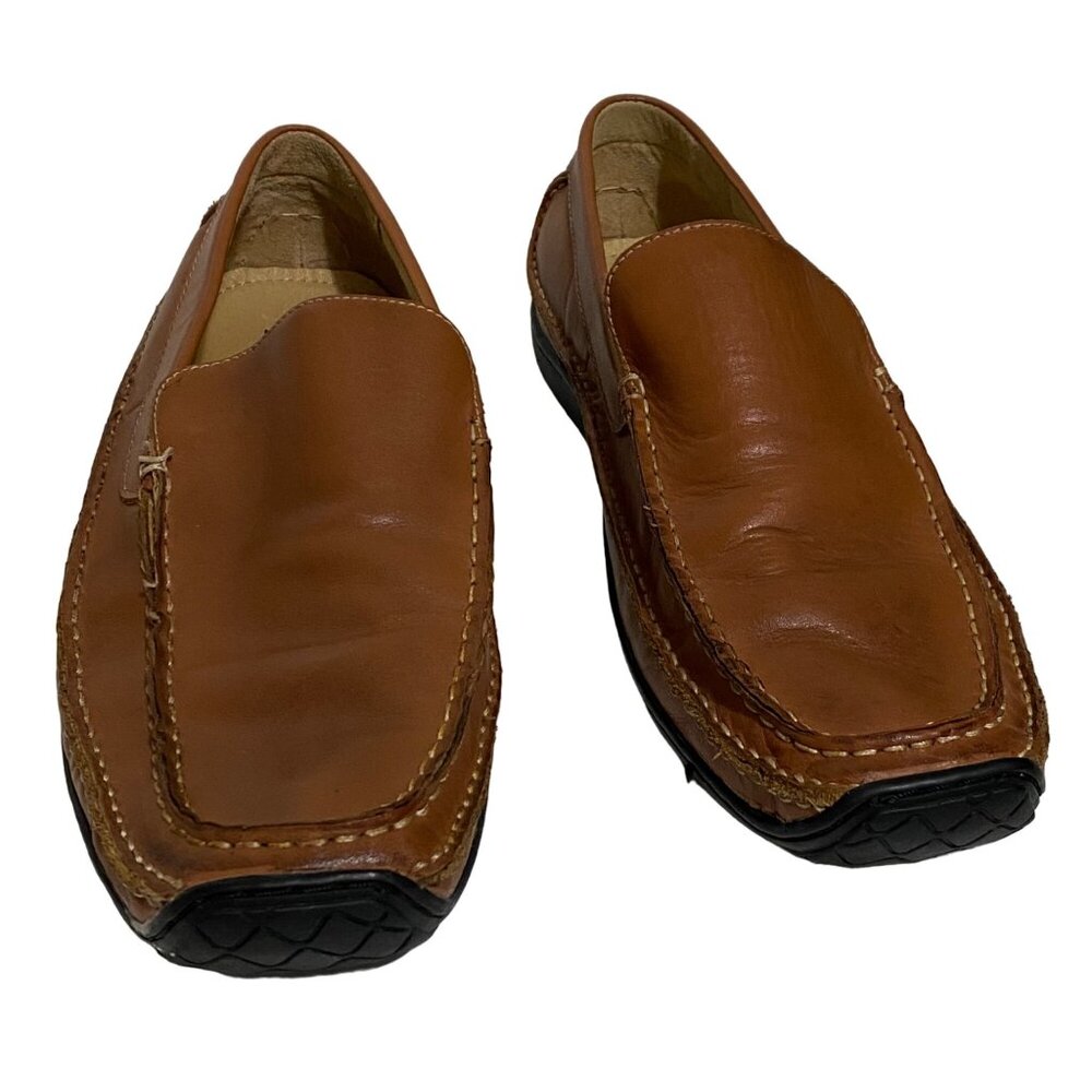 Alfani Indy Slip On Mens Loafers Size 8 Tan Brown‎ Driving Mocs